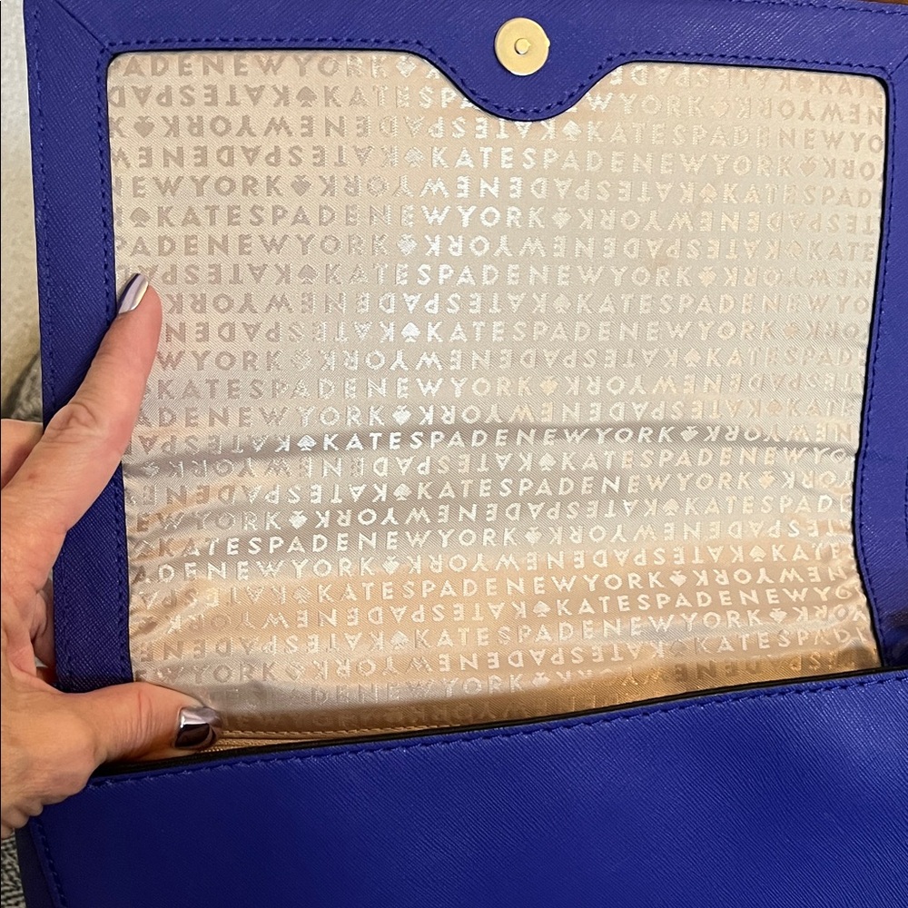 Kate Spade Elegant Purple Crossbody Bag - Picture 3 of 4